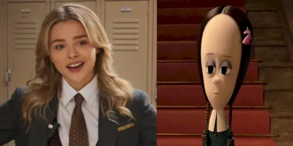 Chloe Grace Moretz stemmer onsdag Addams i The Addams Family