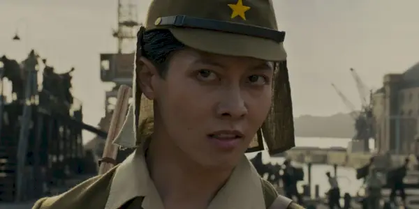 L'Oiseau, Watanabe, renfrogné dans Unbroken.