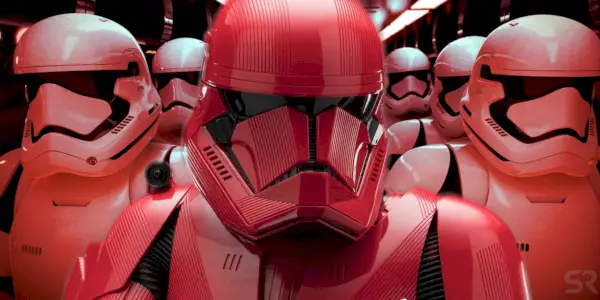 Sith Troopers og First Order Stormtroopers
