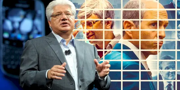 Prawdziwy Mike Lazaridis z filmem BlackBerry