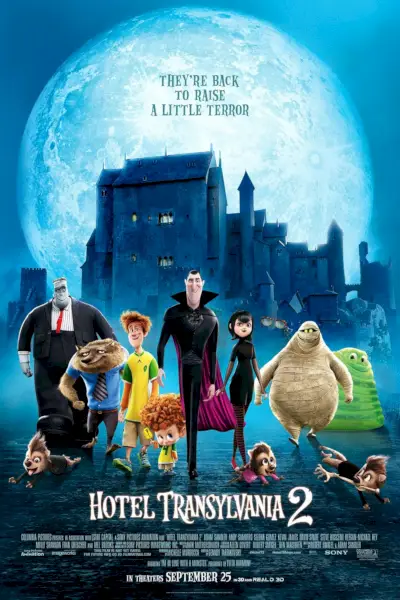 Filmový plakát Hotel Transylvania 2