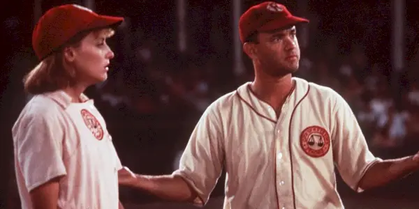 Tom Hanks og Madonna i A League Of Their Own