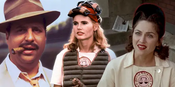 Hidden Things Missed In A League Of Their Own - tre skuespillere i filmen