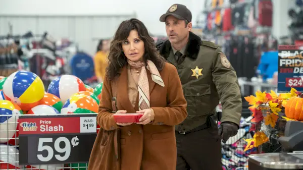 gina gershon og patrick dempsey, taksigelse