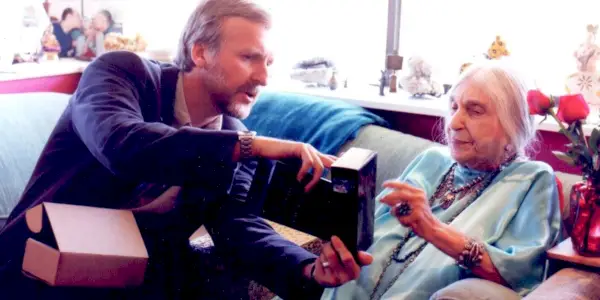 James Cameron, Beatrice Wood, Gloria Stuart e Francis Naumann