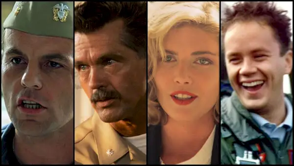 Imagen de vídeo de los personajes de Top Gun 2