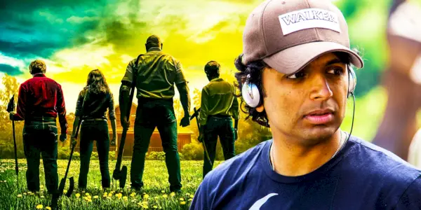 Klopfe an die Hütte m Night Shyamalan Cameo