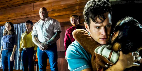 Klopfen Sie an die Kabine Jonathan Groff und cast-1