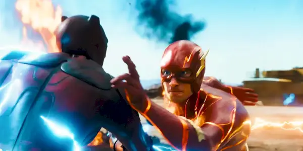 Ezra Miller som The Flash In The Flash Movie