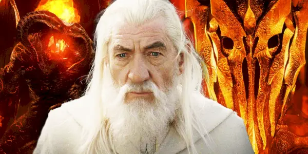 Sir Ian McKellen jako Gandalf v Pánovi prstenů