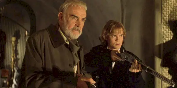 Sean Connery e Shane West ne La lega degli straordinari gentiluomini