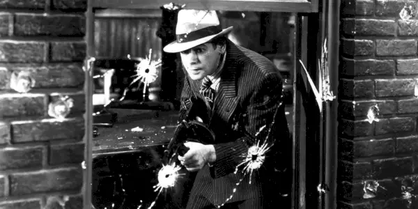 Gangster se zbraní ve filmu Scarface 1932