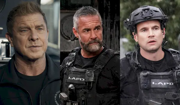 Kenny Johnson, Jay Harrington, Alex Russell na SWAT