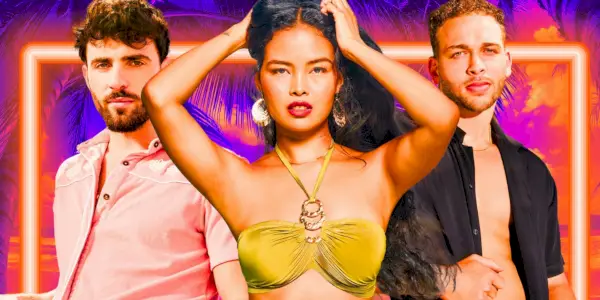 パーフェクト マッチ シーズン 2 キャストの男性 2 名と女性 1 名