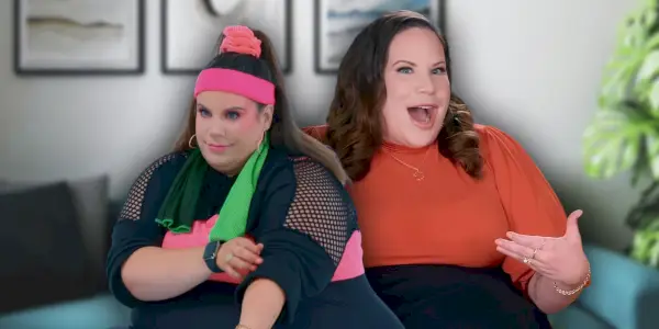whitney way thore můj velký tlustý pohádkový životní sestřih z ní ve dvou různých outfitech