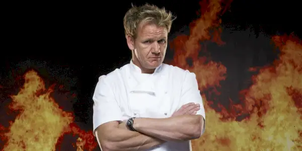 Chef Gordon Ramsay en una imagen promocional de Hell