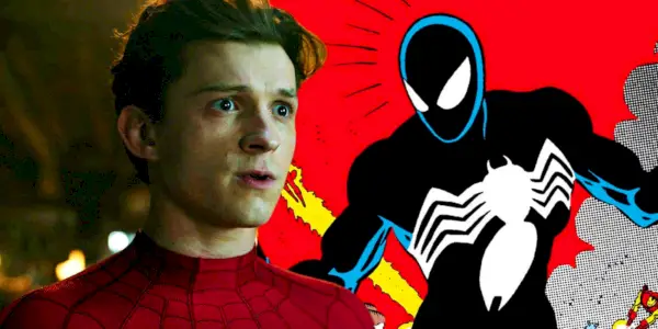 Tom Holland como Peter Parker em Homem-Aranha de jeito nenhum para casa com o Homem-Aranha