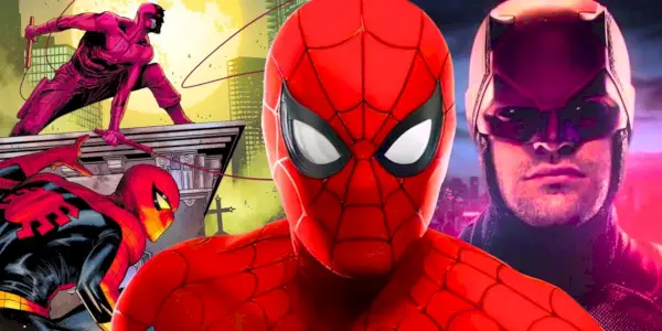 Imagem personalizada do Homem-Aranha e do Demolidor MCU