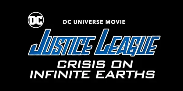 לוגו Justice League: Crisis On Infinite Earths.