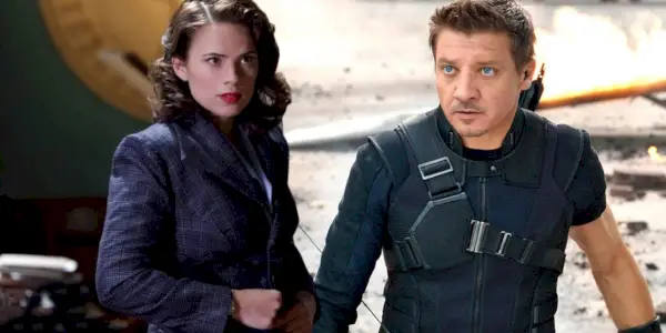 Et delt billede af Peggy Carter og Clint Barton aka Hawkeye i MCU