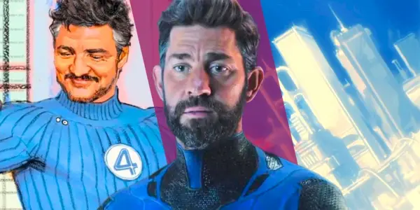 Mister Fantastic Reed Richards MCU Pedro Pascal a Krasinki