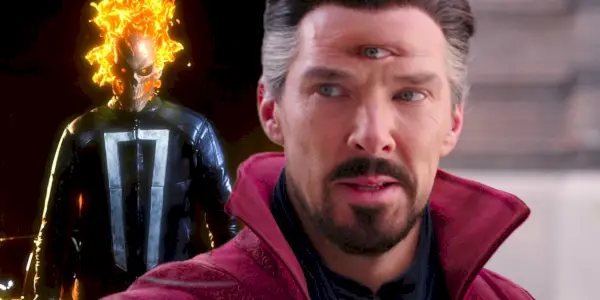 Immagine MCU personalizzata di Doctor Strange e Ghost Rider