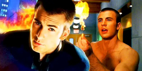 Chris Evans nel ruolo di Johnny Storm