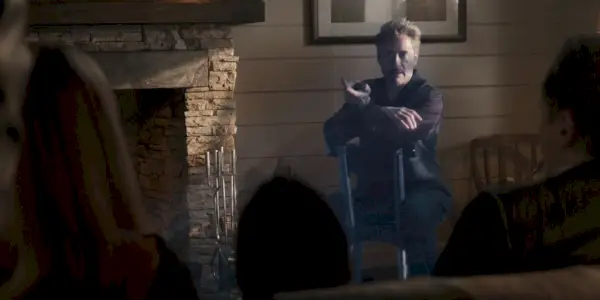 Tony Stark ako hologram v Avengers: Endgame po jeho smrti