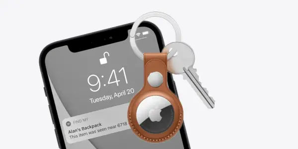 AirTag s iPhone