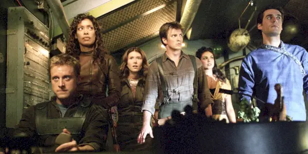 Firefly-Besetzung an Bord der Serenity