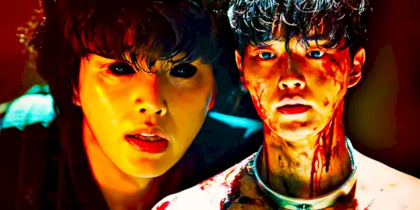 Benutzerdefiniertes Bild mit Song Kang als Hyun-su in Sweet Home Staffel 1 und Sweet Home Staffel 2