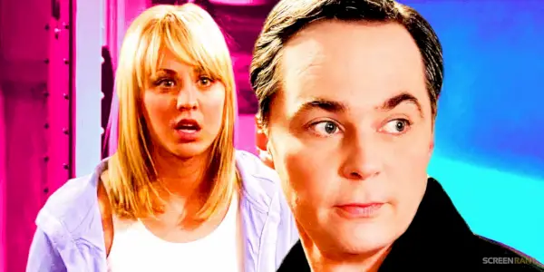 Kaley Cuoco als Penny in „The Big Bang Theory“ und Jim Parsons als Sheldon in „Young Sheldon-1“.