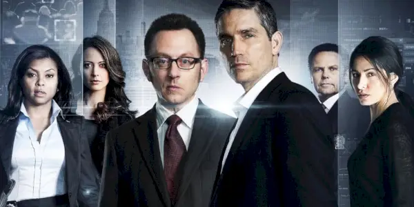 cartel del elenco de persona de interés