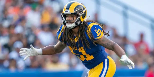 Dakota Allen løper i Last Chance U
