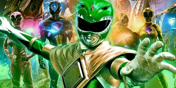 Mighty Morphin Green Ranger frente a los Power Rangers de la película de 2017