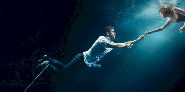 Justin Theroux og Carrie Coon i The Leftovers