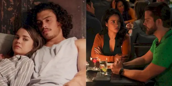 Rozdelený obraz: Callie & Gael a Mariana & Evan v Good Trouble