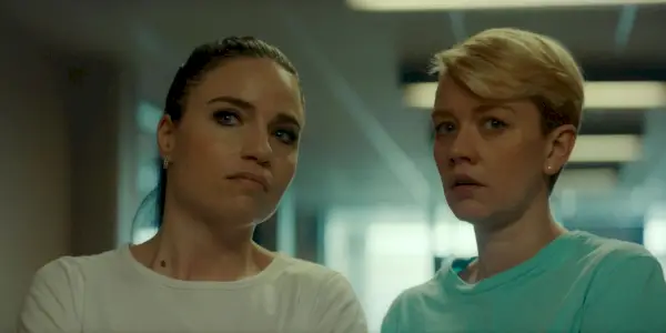 Hansen und Kurzmann in „Die Krankenschwester“.