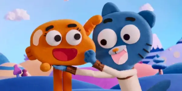 Gumball und Darwin als Puppen in „Die fantastische Welt von Gumball“.