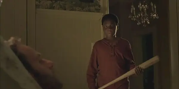 Duane z The Walking Dead pozdravuje Ricka s netopierom.