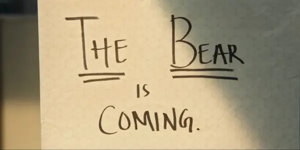 The Bear עונה 1 סיום מקורי ביף סגור עונה 2 Tease