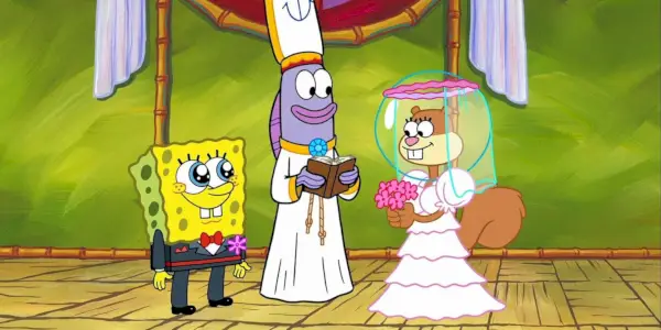 Sandy e SpongeBob si sposano