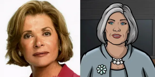 Jessica Walter e Malory em Archer