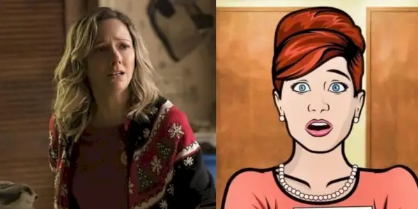 Judy Greer e Cheryl em Archer
