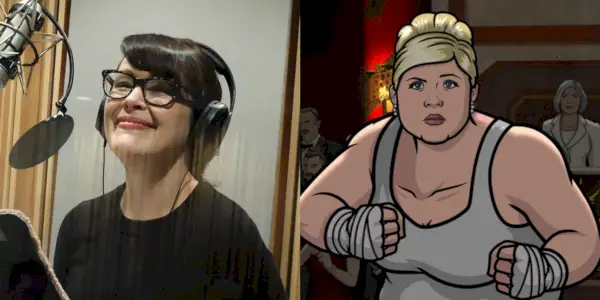 Âmbar Nash e Pam em Archer