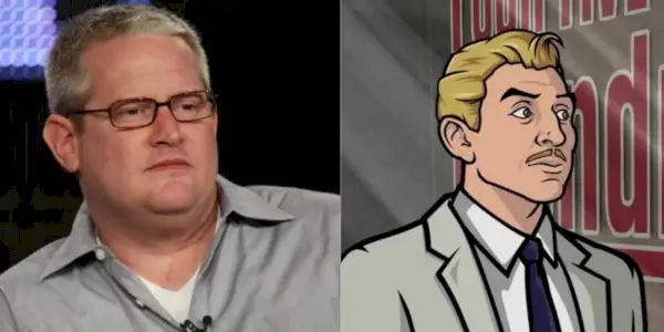 Adam Reed e Ray em Archer