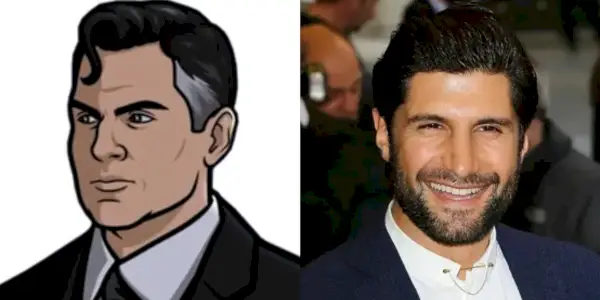 Kayvan Novak como Fabian Kingsworth em Archer