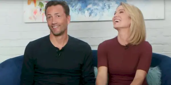 andrew shue y amy robach en buenos días américa