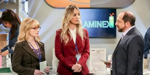 TBBT 판매 컨퍼런스에 참석한 페니와 베르나데트