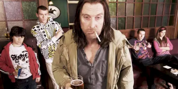 Frank und seine Kinder in Shameless UK